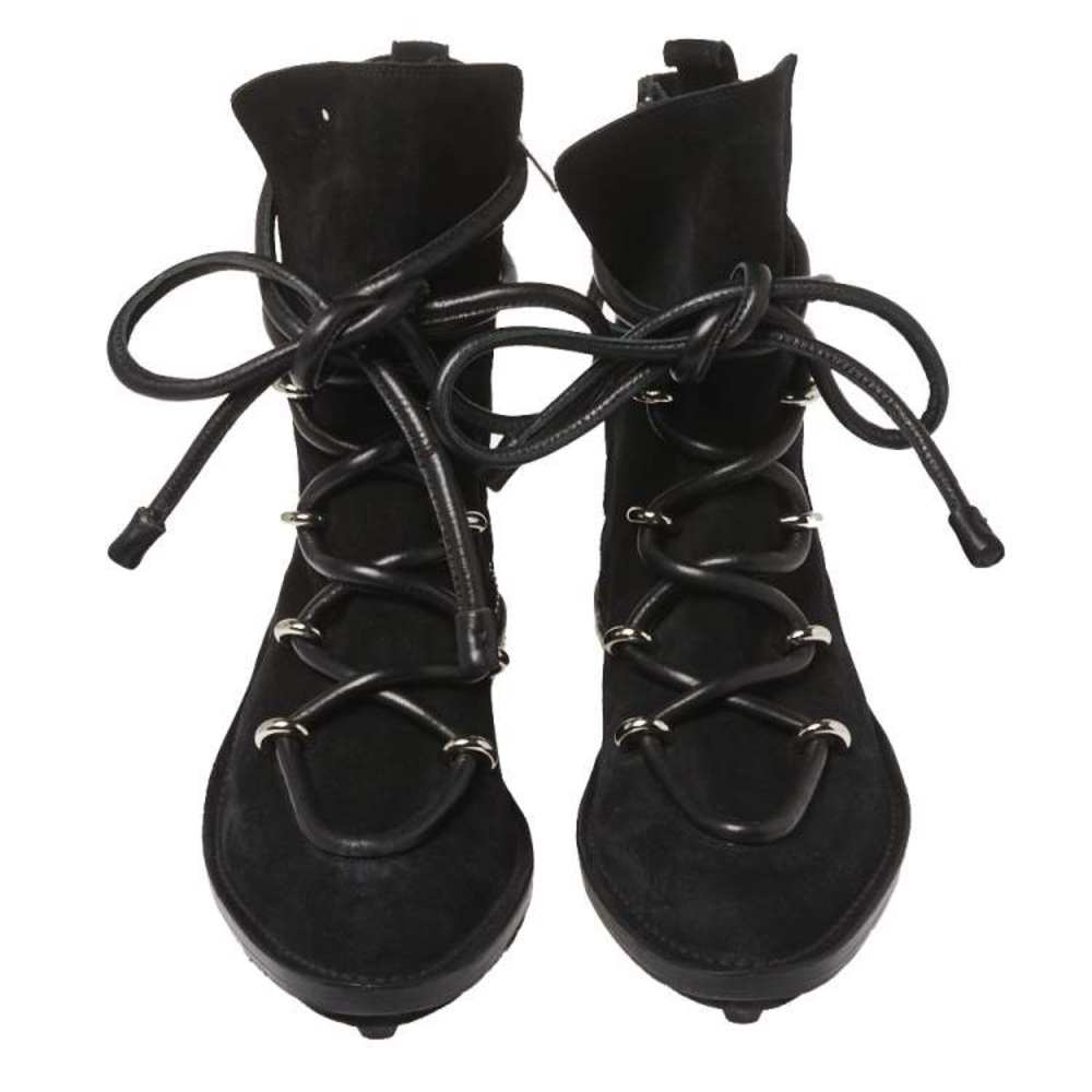 BALENCIAGA LEATHER ANKLE BOOT - Picture 10 of 11